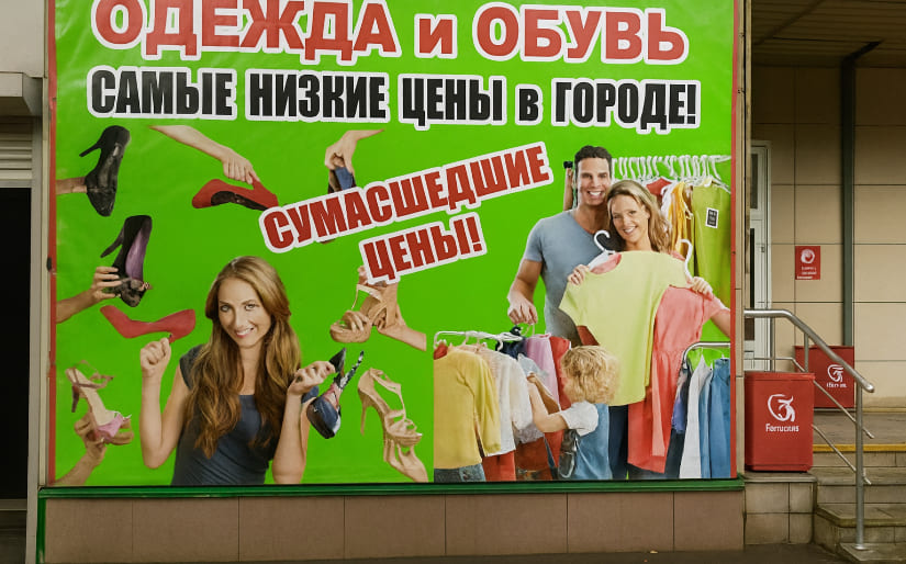 Печать баннера - Одежда